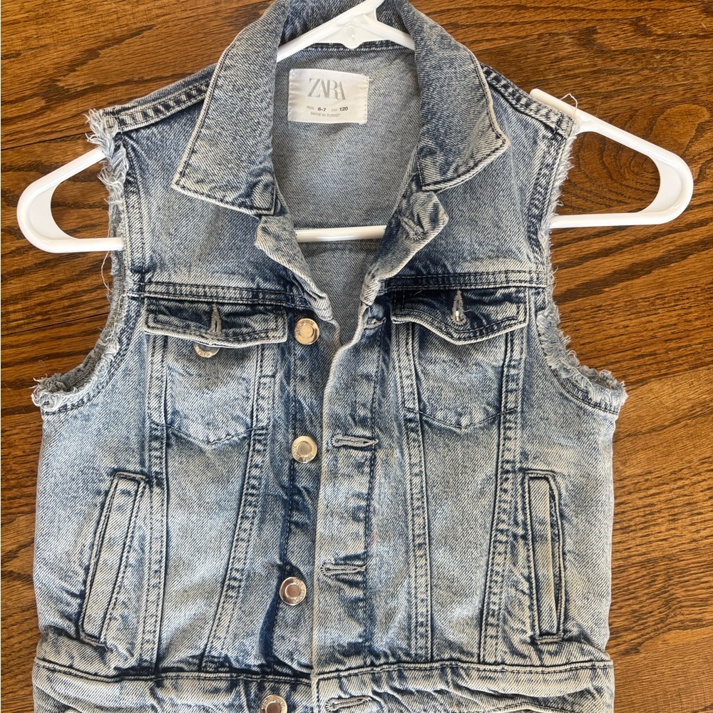 Zara Denim Vest